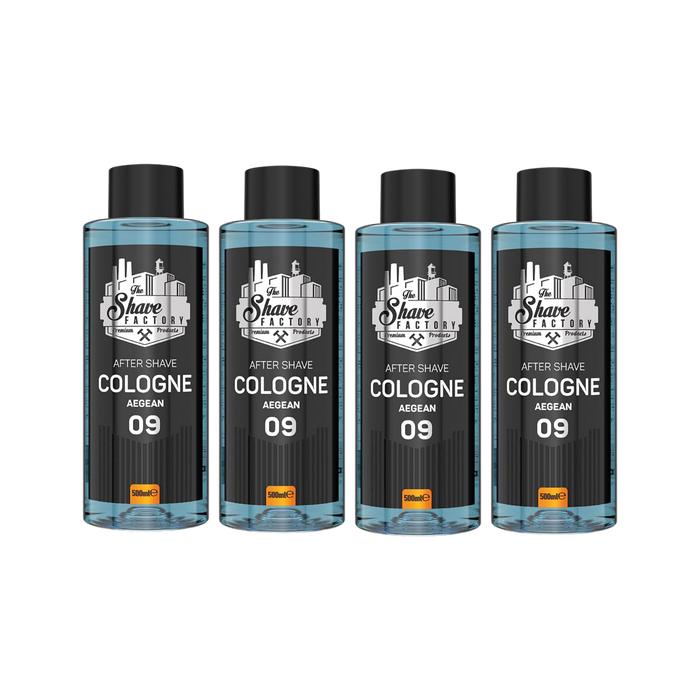The Shave Factory No. 9 Aegean Aftershave Cologne (Multipack)