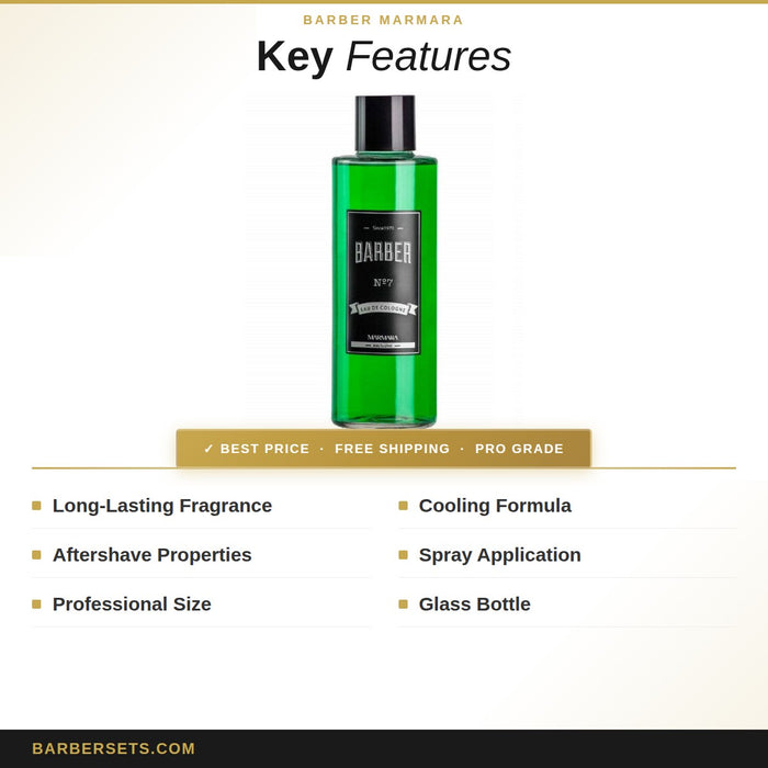 BARBER MARMARA BARBER COLOGNE 400 ML NO.7 SPRAY