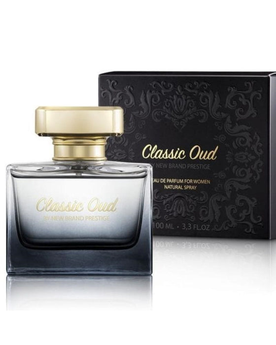 Classic Oud de New Brand para mujeres - Spray EDP de 3.3 oz