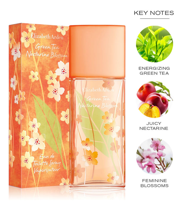 Green Tea Nectarine Blossom by Elizabeth Arden for Women - 3.3 oz EDT Spray