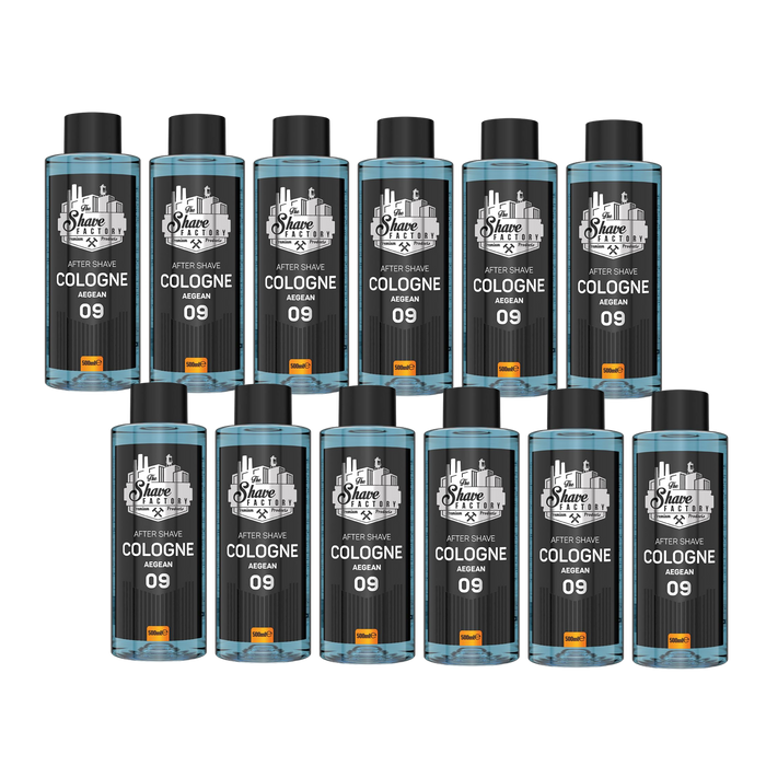 The Shave Factory No. 9 Aegean Aftershave Cologne (Multipack)