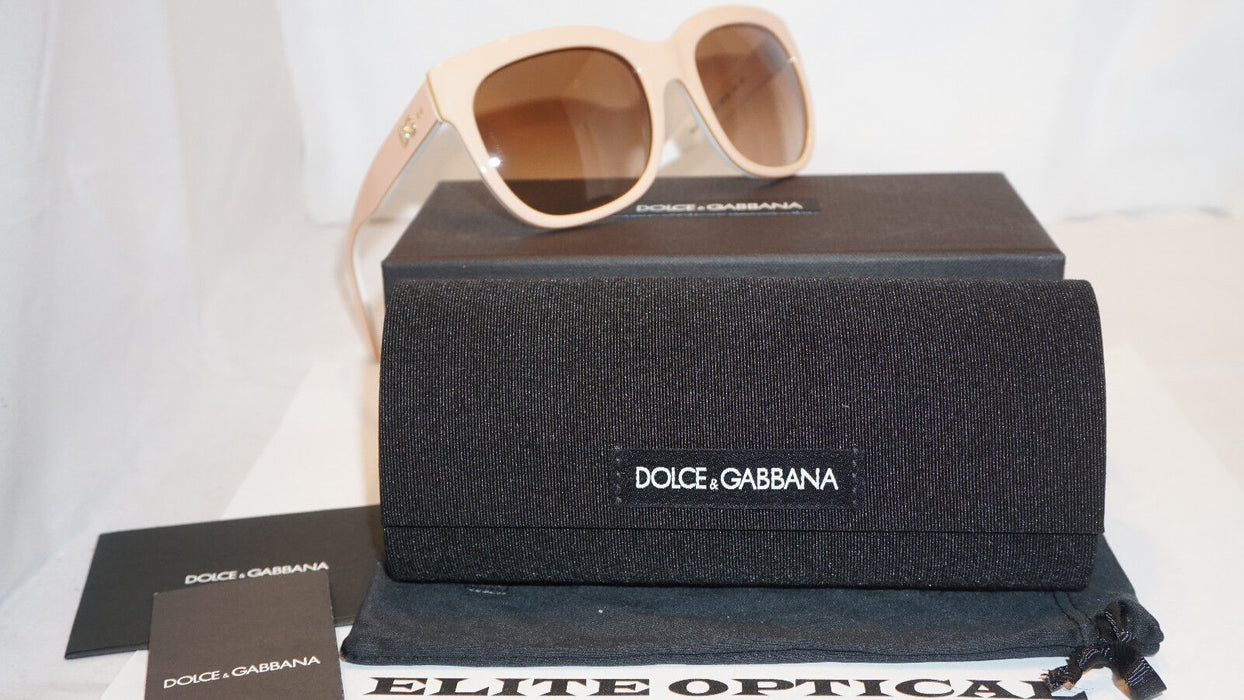 Dolce and Gabbana DG 4272 3007-13 - Top Powder-Gradient Brown de Dolce and Gabbana pour Femme - 53-20-140 mm Lunettes de soleil