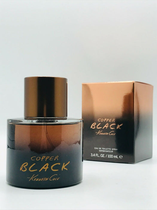 Cooper Black de Kenneth Cole para hombres - Spray EDT de 3,4 oz