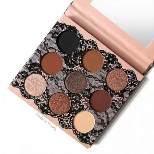 BEAUTY CREACIONES Boudoir Shadows Paleta de sombras de ojos de 9 tonos - A