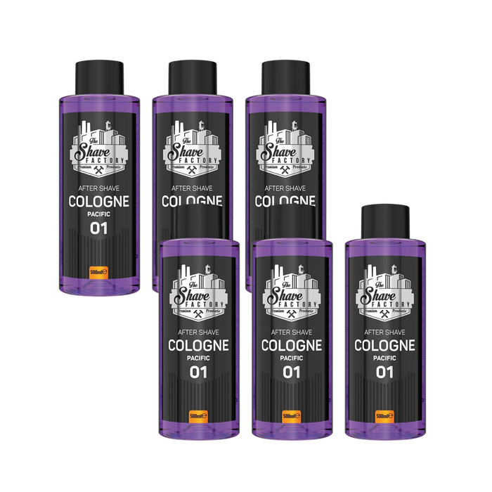 The Shave Factory No. 1 Pacific Aftershave Cologne (Multipack)