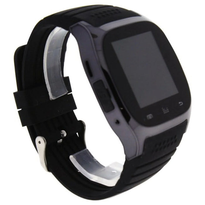 EK-B3 Montre Connectee Black Silicone Strap Smart Watch by Eclock for Men - 1 Pc Watch