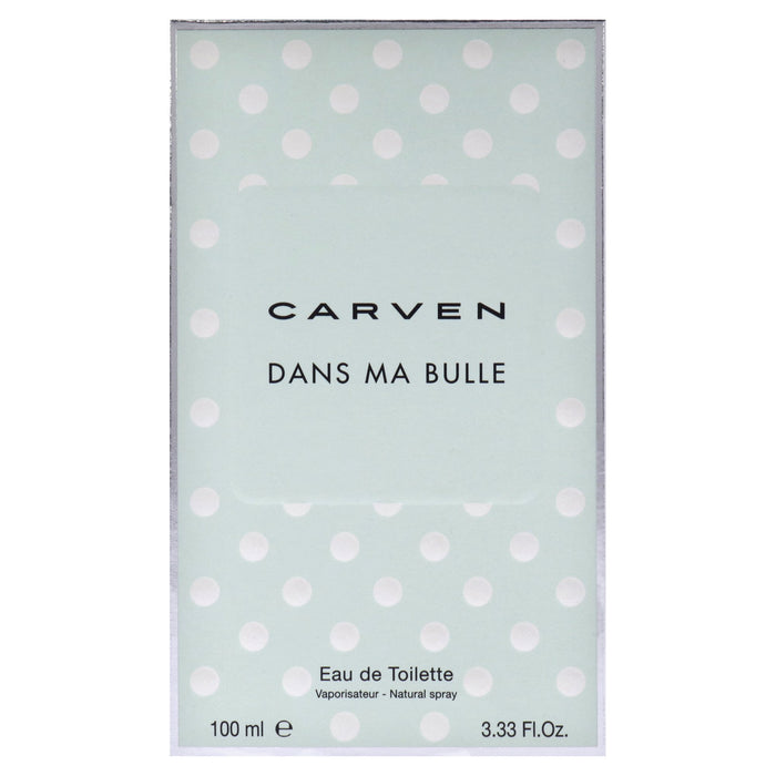 Dans Ma Bulle de Carven pour femme - Spray EDT de 3,3 oz (testeur)