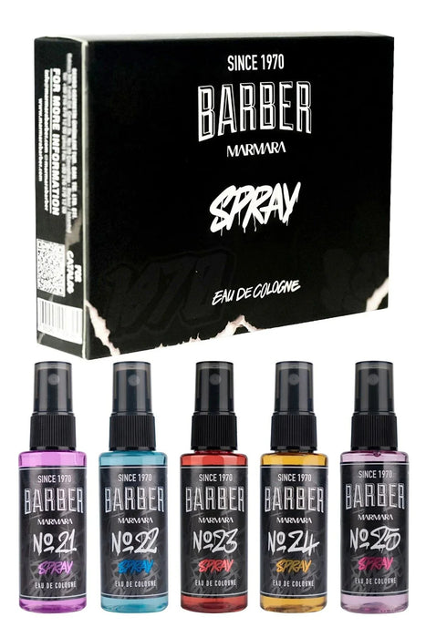 Marmara Barber 5 Mix Travel Set Graffiti Spray 1.7 Oz BC-50-MIX5-S