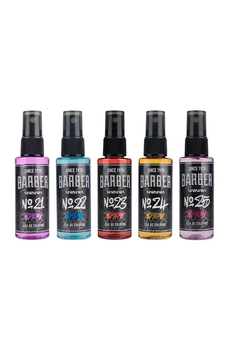 Marmara Barber 5 Mix Travel Set Graffiti Spray 1.7 Oz BC-50-MIX5-S