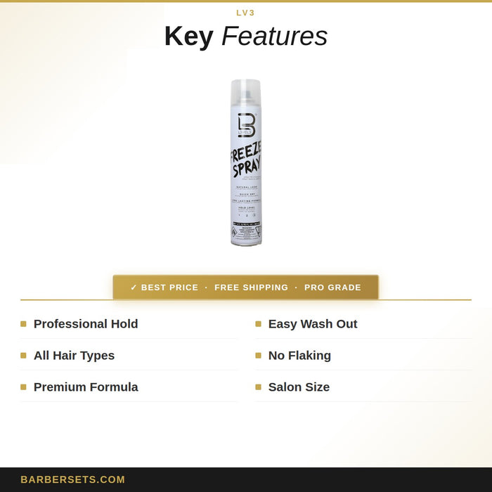 LV3 HAIR SPRAY FREEZE 100ML