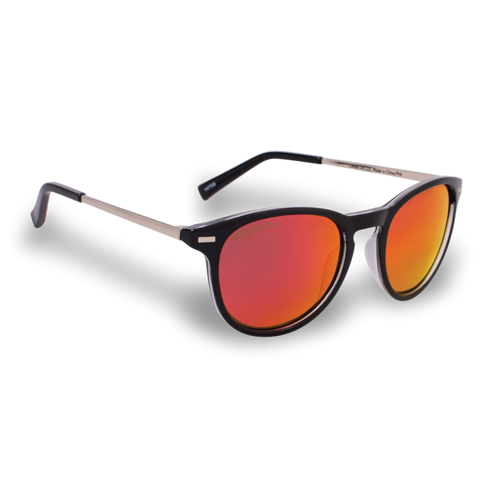 Solize Candy Girl - Noir et Argent à Rose par DelSol pour Unisexe - 1 Lunettes de soleil