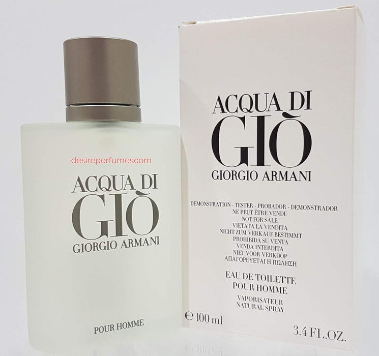 Acqua Di Gio by Giorgio Armani for Men - 3.4 oz EDT Spray (Tester)