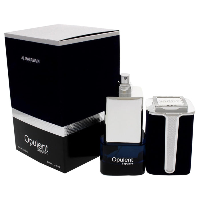 Saphir opulent d'Al Haramain pour unisexe - Spray EDP de 3,33 oz