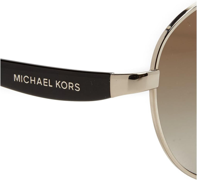 Michael Kors MK 1007 10018E Sadie III - Silver Black-Green Gradient by Michael Kors for Women - 52-19-135 mm Sunglasses