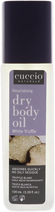 Nourishing Dry Body Oil - White Truffle by Cuccio Naturale for Unisex - 3.38 oz Oil