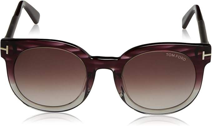 Tom Ford FT0435 Janina 83T - Purple Grey-Grey Gradient by Tom Ford for Women - 51-22-140 mm Sunglasses