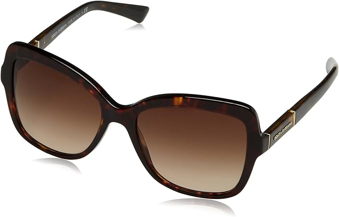 Dolce and Gabbana DG 4244 502-13 - Havana-Brown Gradient by Dolce and Gabbana for Women - 57-17-140 mm Sunglasses