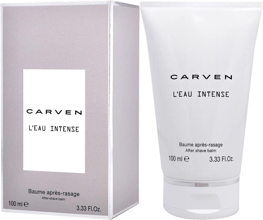 Leau Intense de Carven para hombres - 3.33 oz Bálsamo para después del afeitado