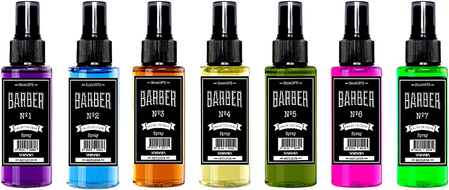 Marmara Barber Barber Cologne 1,7 oz coffret cadeau (7 pièces)