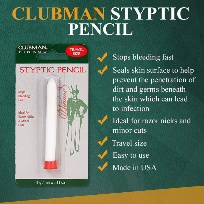 Clubman Styptic Pencil 0.33 oz