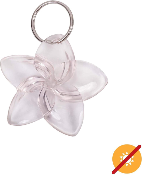 Color-Changing Key Chain Flower - Pink by DelSol for Women - 1 Pc Keychain - Pack of 2