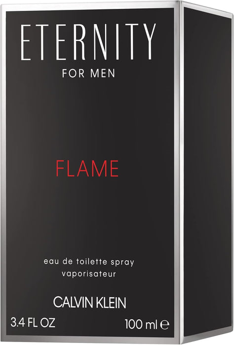 Eternity Flame by Calvin Klein for Men - 3.4 oz EDT Spray