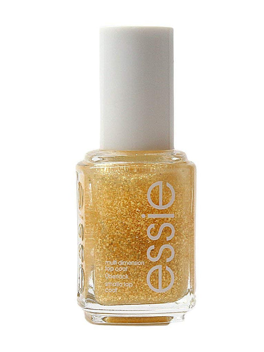 ESSIE Multi Dimension Top Coat: tan dorado como parece