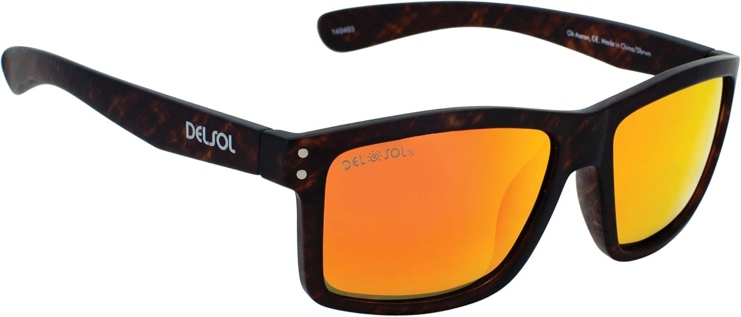 Solize Oh Aaron - Brown to Dark Brown by DelSol for Men - 1 Pc Sunglasses