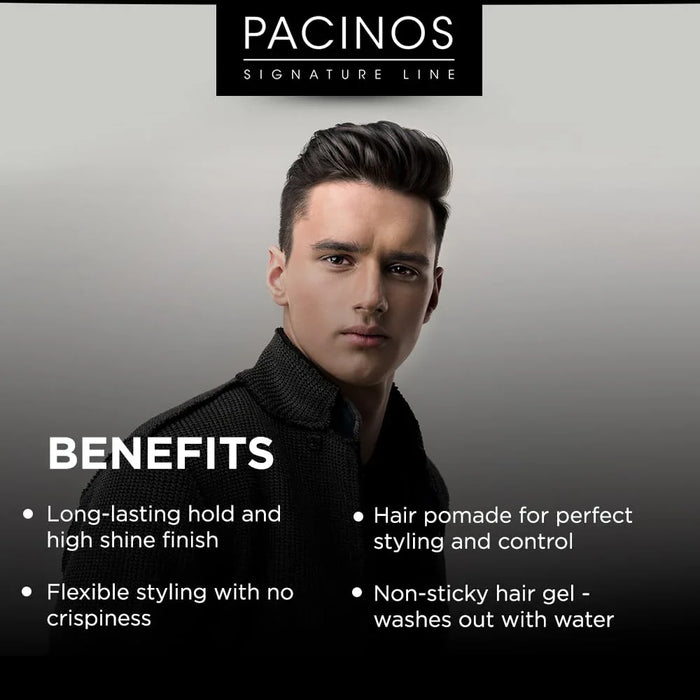 Pacinos Sleek Pomade 2 oz - 6 Pack