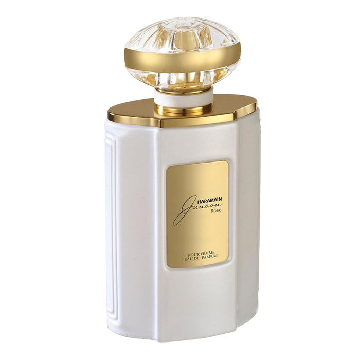 Junoon Rose de Al Haramain para mujeres - Spray EDP de 2,5 oz