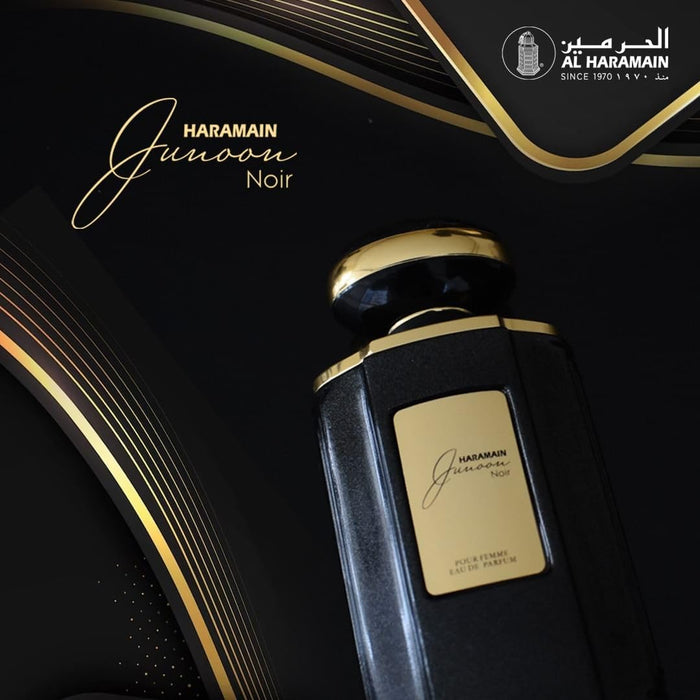 Junoon Noir d'Al Haramain pour femme - Spray EDP 2,5 oz