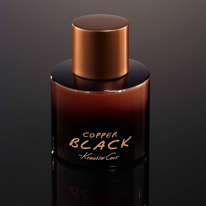 Cooper Black de Kenneth Cole para hombres - Spray EDT de 3,4 oz