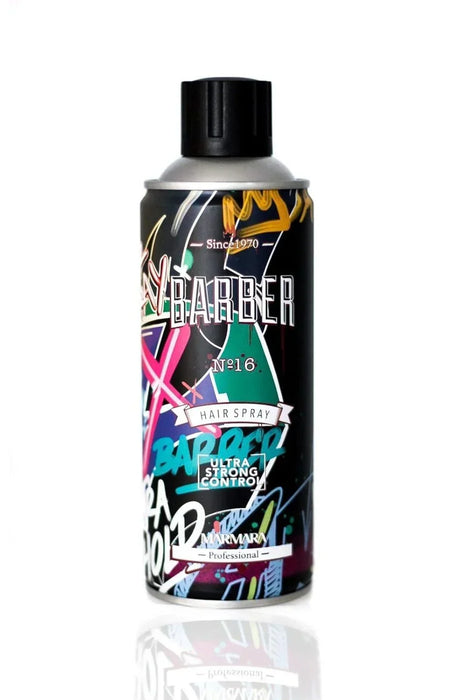 Marmara Barber Hair Spray No.16 Ultra Strong 13.5 oz 6x Pack