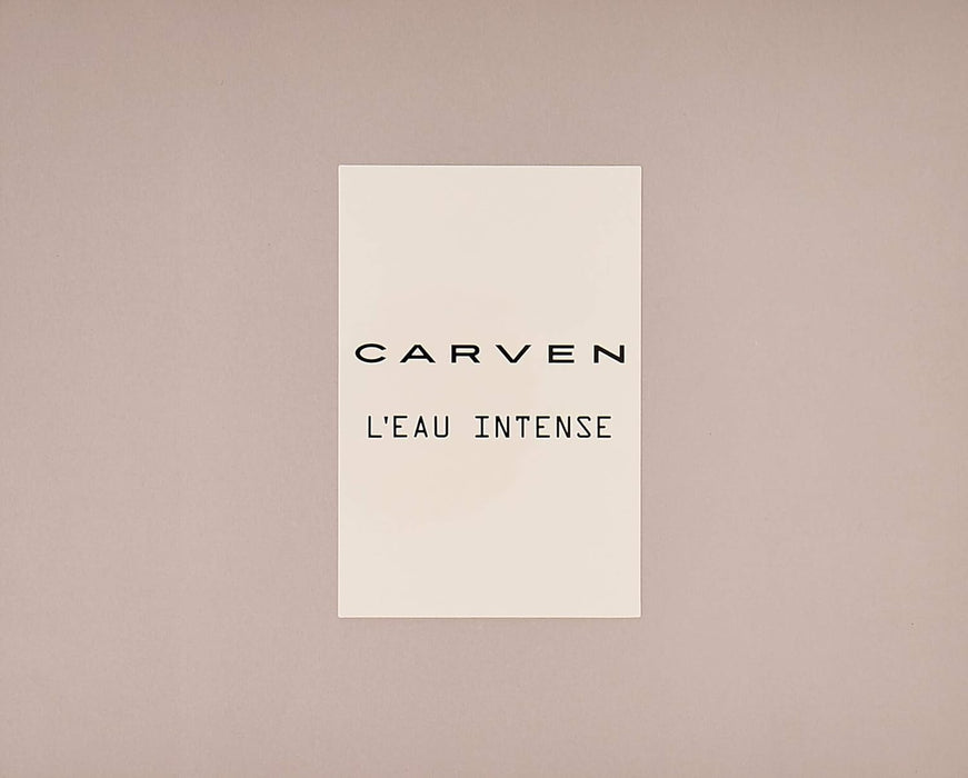 LEau Intense de Carven pour femme - Coffret 3 pièces Spray EDT 3,33 oz, Baume après-rasage 3,33 oz, Gel bain et douche 3,33 oz