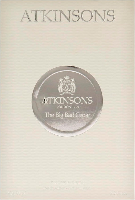 The Big Bad Cedar d'Atkinsons pour unisexe - Spray EDP de 3,3 oz