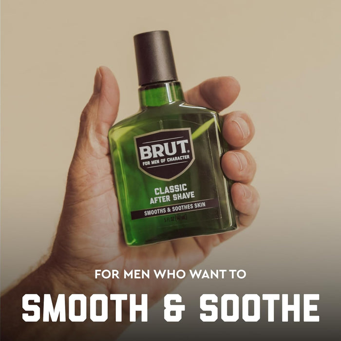 Classic After Shave by Brut for Men - 5 oz Aftershave