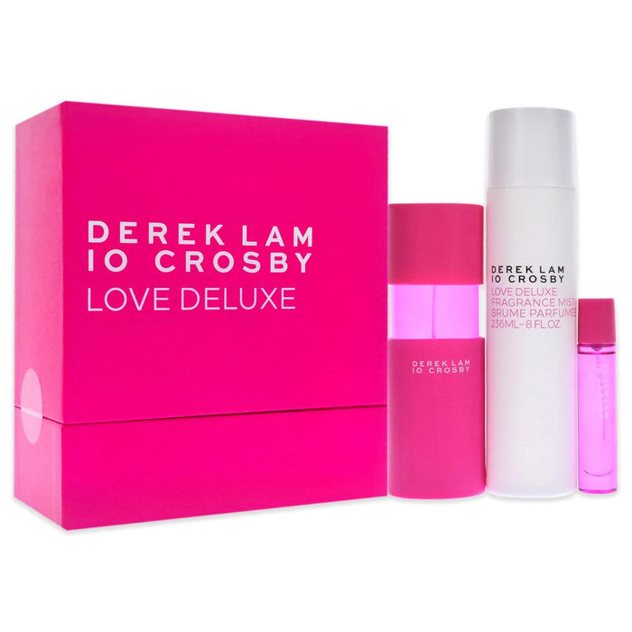 Love Deluxe Spring by Derek Lam for Women - 3 Pc Gift Set 3.4oz EDP Spray, 10ml EDP Spray, 8oz Fragrance Mist