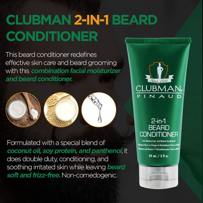 Revitalisant à barbe Clubman 