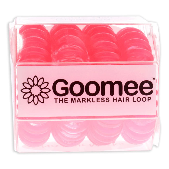 Ensemble de boucles pour cheveux The Markless - Panther Pink par Goomee pour femme - Élastique à cheveux 4 pièces