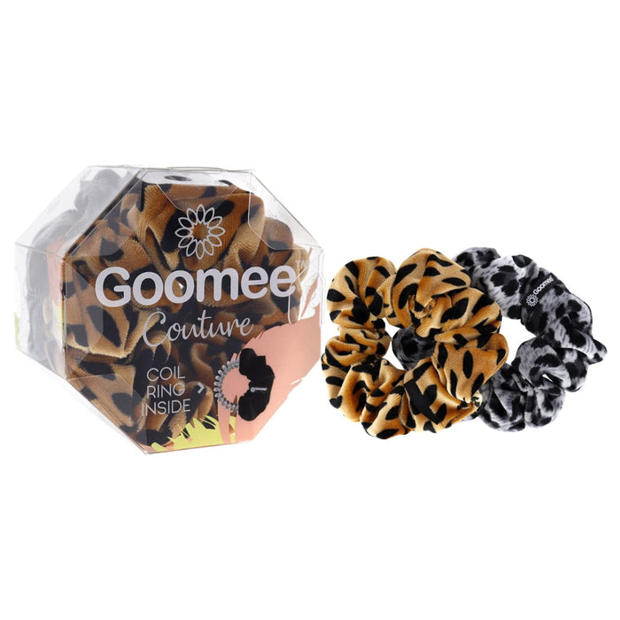 Couture Hair Tie Set - Feline by Goomee for Women - 2 Pc Hair Tie