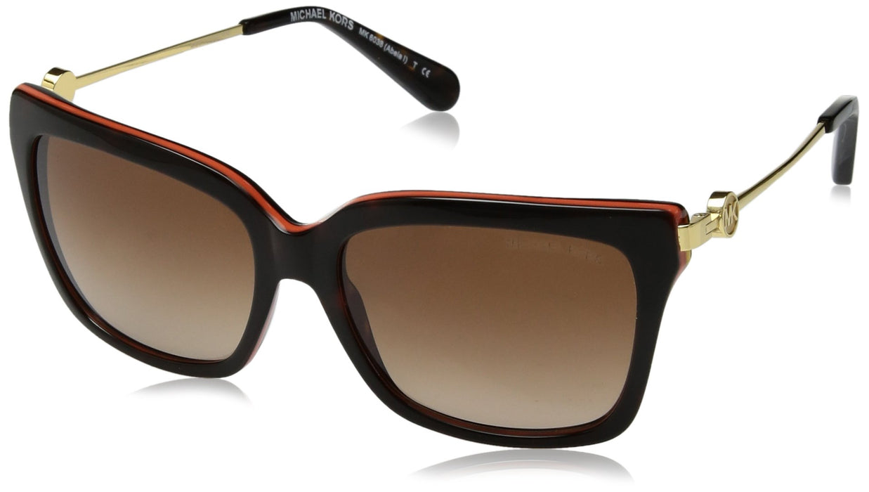 Michael Kors MK 6038 313013 Abela I - Tortoise Orange-Brown Gradient by Michael Kors for Women - 54-16-140 mm Sunglasses