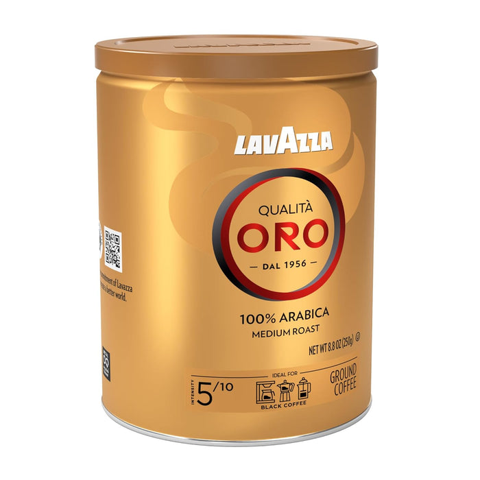 Qualita Oro Roast Ground Coffee by Lavazza for Unisex - 8.8 oz Coffee