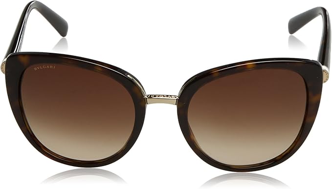 Bvlgari BV8177 504-13 - Dark Havana-Brown Gradient by Bvlgari for Women - 53-20-140 mm Sunglasses