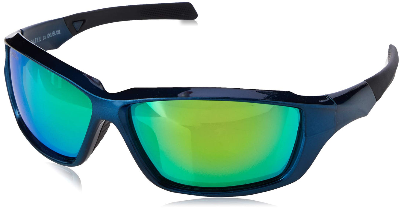 Solize Ready for Adventure - Metallic Blue to Midnight Blue by DelSol for Unisex - 1 Pc Sunglasses