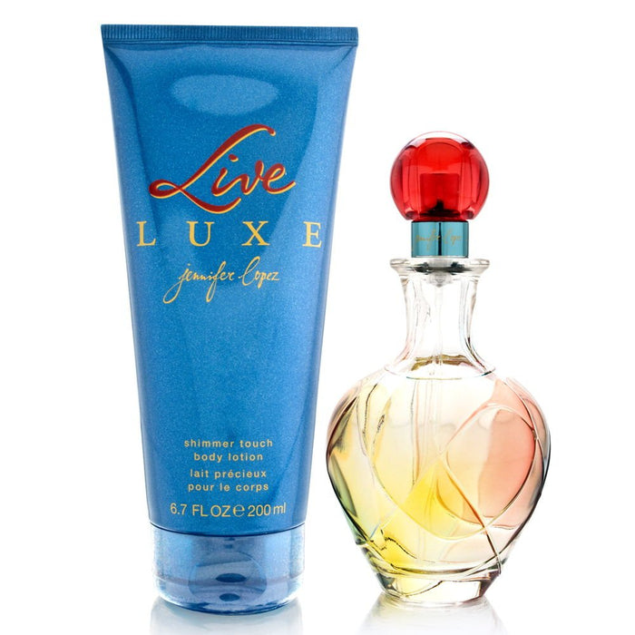 Live Luxe by Jennifer Lopez for Women - 3 Pc Gift Set 3.4oz EDP Spray, 2.5oz Shower Gel, 2.5oz Body Lotion