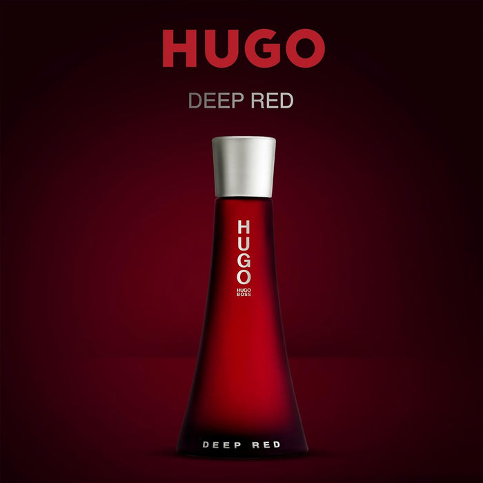 Hugo Deep Red de Hugo Boss para mujer - Spray EDP de 3 oz