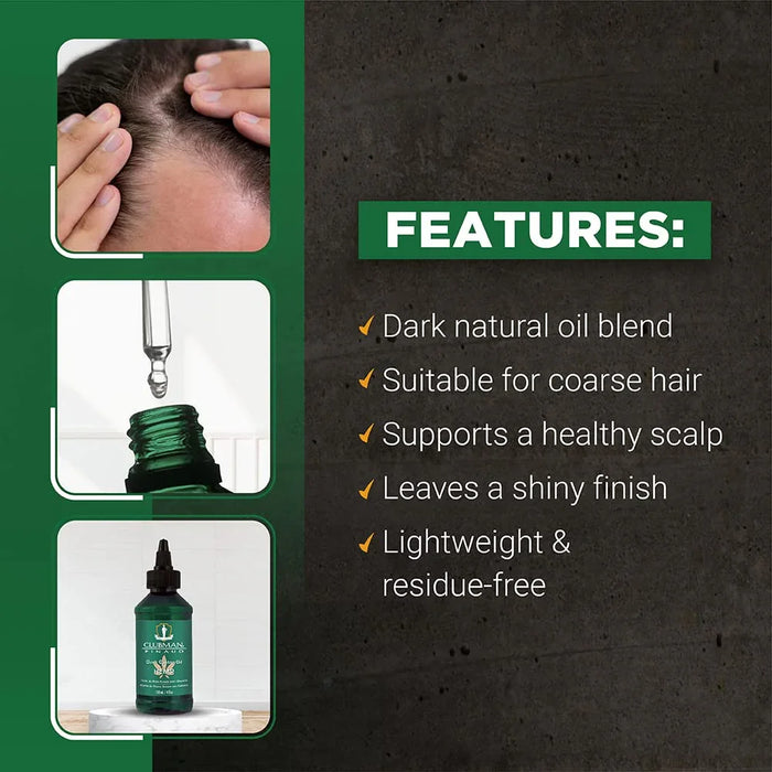 Clubman Pinaud Dark Castor Oil + Hemp, 4 fl oz