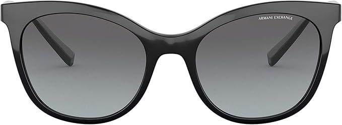 Armani Exchange AX 4046S 8158-11 - Dégradé Noir-Gris par Armani Exchange pour Femme - Lunettes de soleil 54-19-140 mm