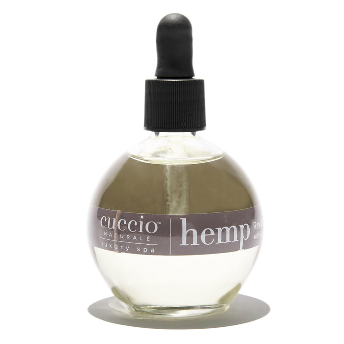 Hemp Revitalizing Oil by Cuccio Naturale for Unisex - 2.5 oz Oil