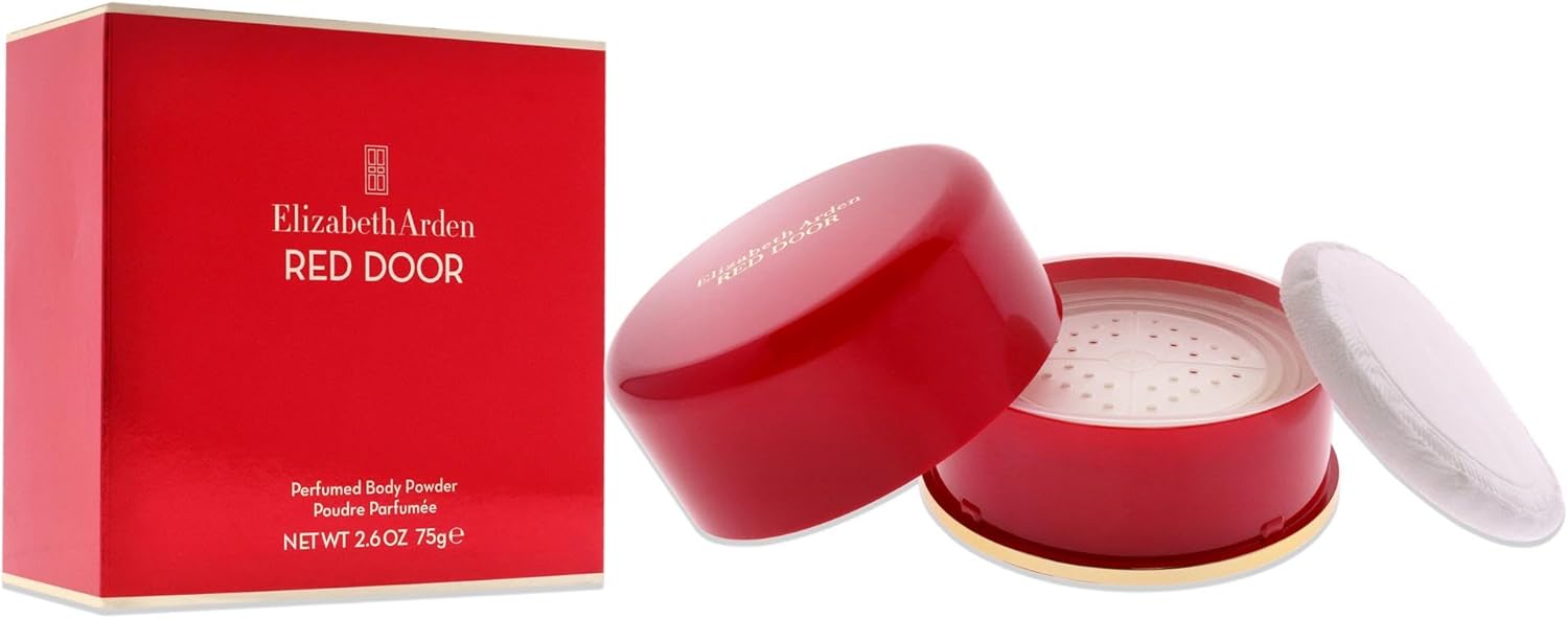 Red Door de Elizabeth Arden para mujeres - Polvo corporal perfumado de 2,6 oz